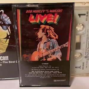 Bob Marley & The Wailers Jimmy Cliff reggae Rasta classics cassette tape lot